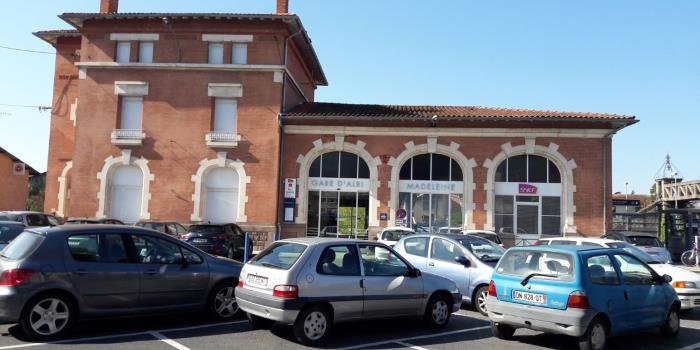 La gare d'Albi Madeleine