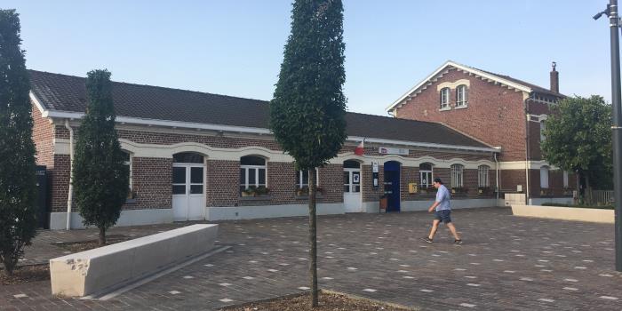 Vue de la Gare côté Parvis