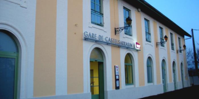 La gare de Castelsarrasin