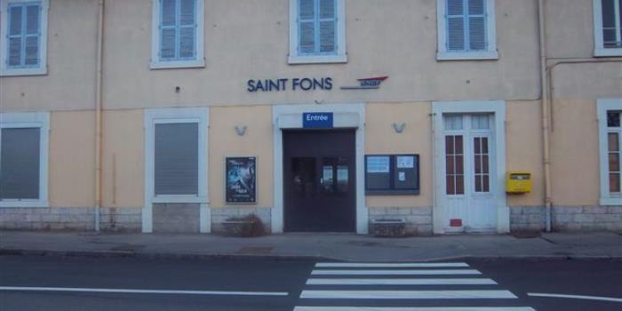 Façade de la gare (côté parvis)